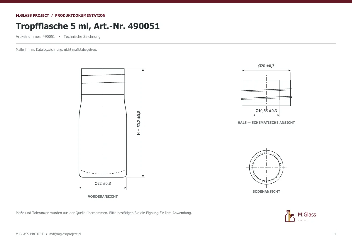 Technische Zeichnung