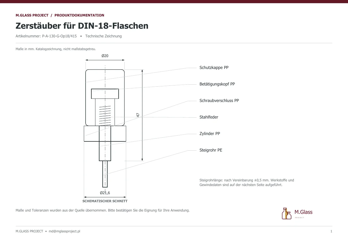 Technische Zeichnung